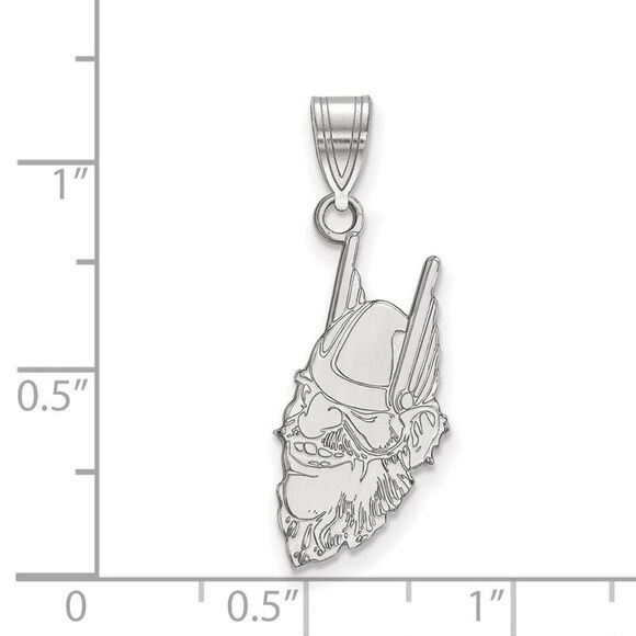 10k White Gold U. of Idaho Large Pendant - Picture 2 of 4